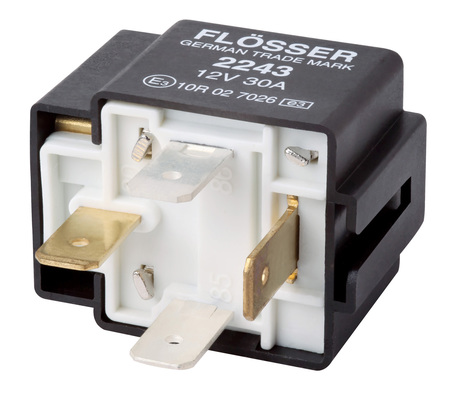 Flösser Relä 12V 30A Med säkring